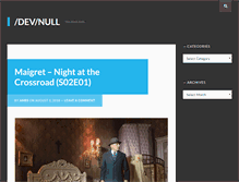 Tablet Screenshot of null.perl-hackers.net
